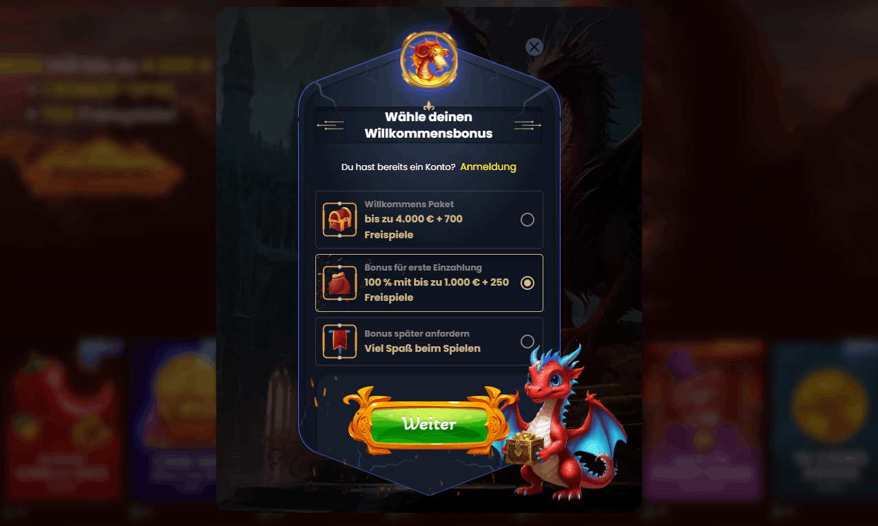 Uncrossable Rush en Dragonslots – Registro paso a paso